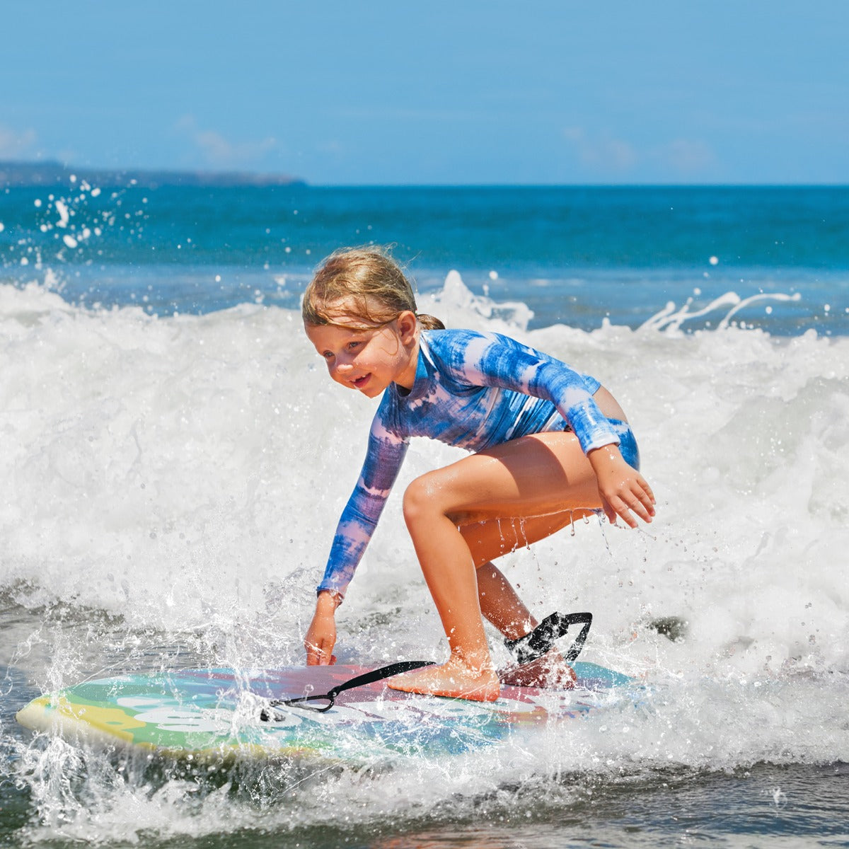 LIVSK Bodyboard - Halvemaanvormige Staart - XPE Dek - Inclusief Polsband - Geschikt voor Alle Niveaus - 84/94/104 cm - Diverse