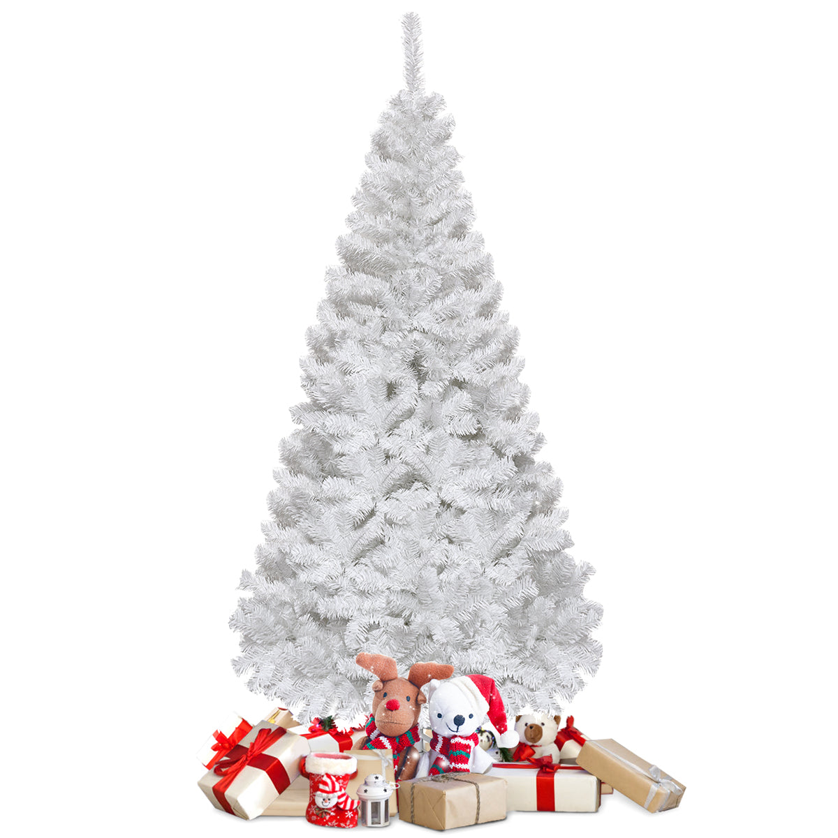 LIVSK Kunstkerstboom - Milieuvriendelijk PVC - Eenvoudige Montage met Plug-in Systeem - Geschikt voor Binnen en Buiten - 150 cm -