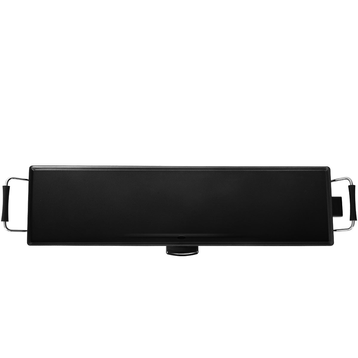 LIVSK Elektrische Barbecue-Grill - 1800W met Ultra Grote Plaat 90 x 23 cm - 5 Temperatuurinstellingen - Inclusief Spatels - Zwart
