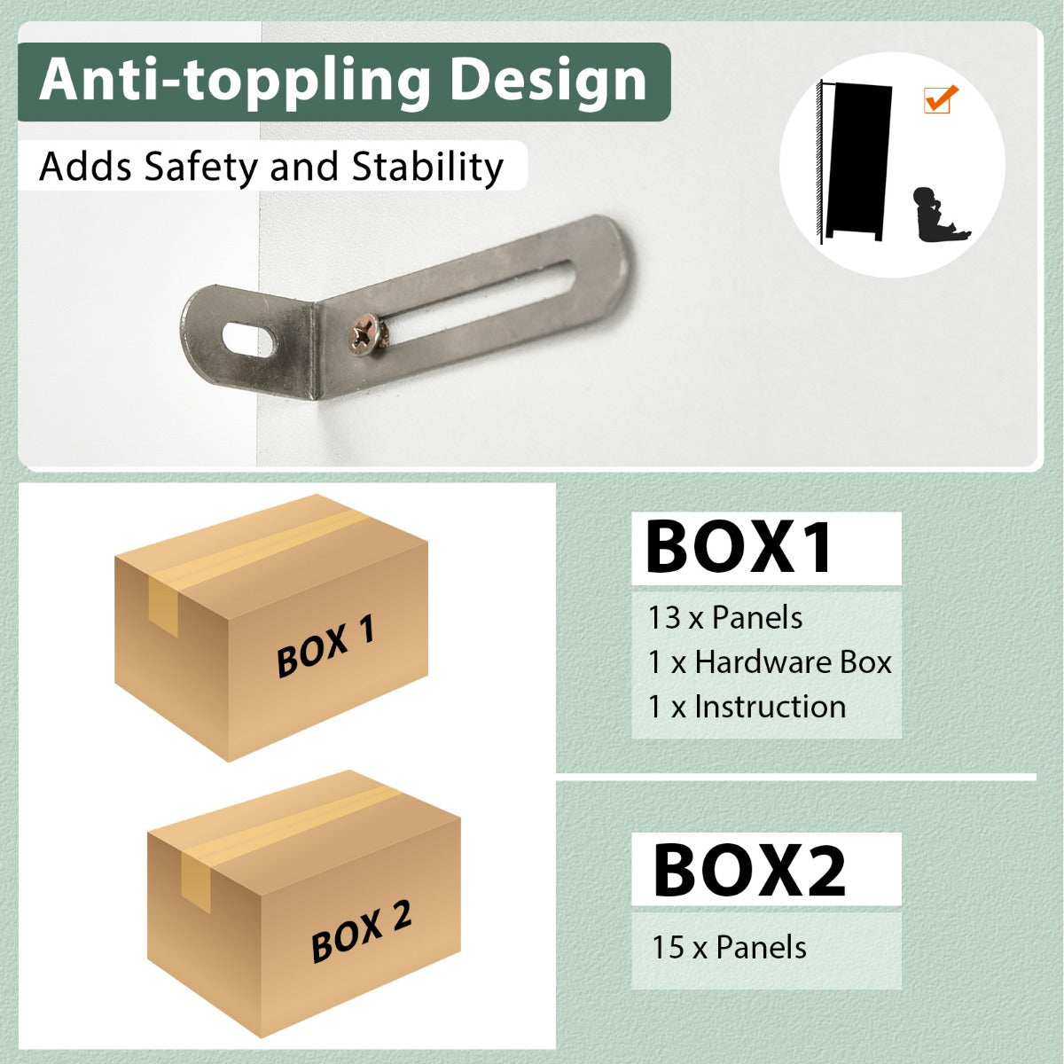 LIVSK Verstelbare Keukenkast - Magnetron Opslag - Kabelmanagement - Drie Deuren - Hoogwaardig Hout - 60 x 40 x 180 cm - Wit
