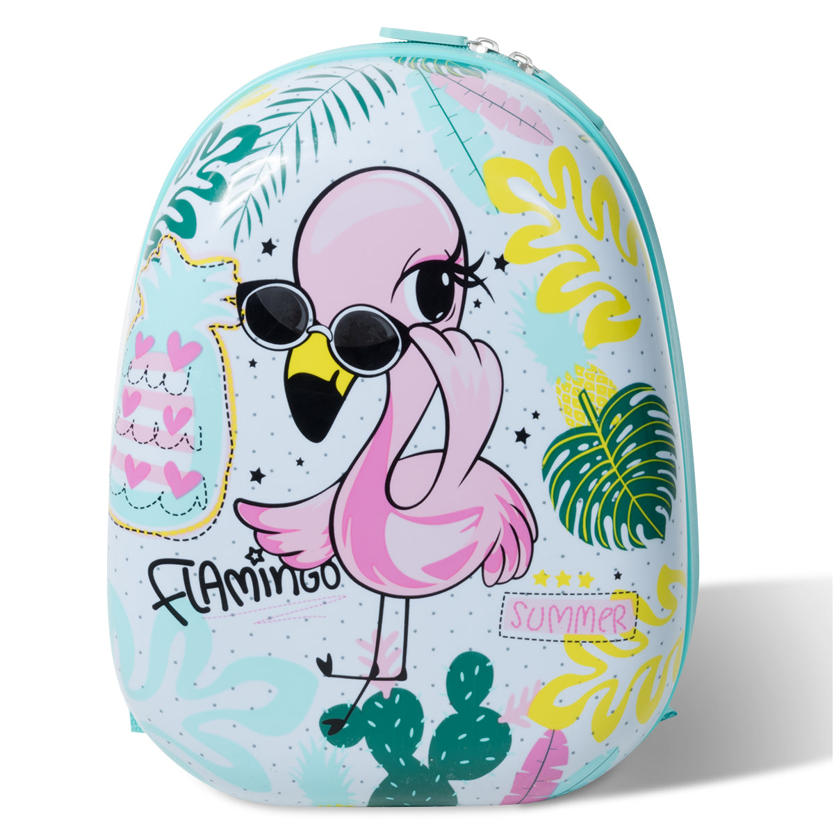 LIVSK 2-delige Kinderbagage Set - Duurzaam ABS en PC - Verstelbare Handgrepen - 4 Wielen - 30 x 22 x 44,5-74 cm - Blauw