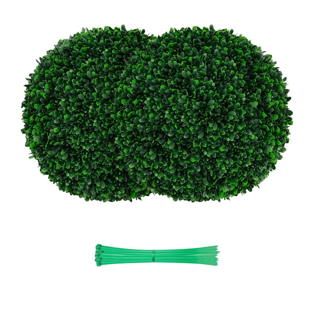 LIVSK Kunstmatige Buxusbollen - 52 cm - Realistische Topiary - UV-bestendig - Eenvoudige Installatie - Voor Bruiloft - Groen
