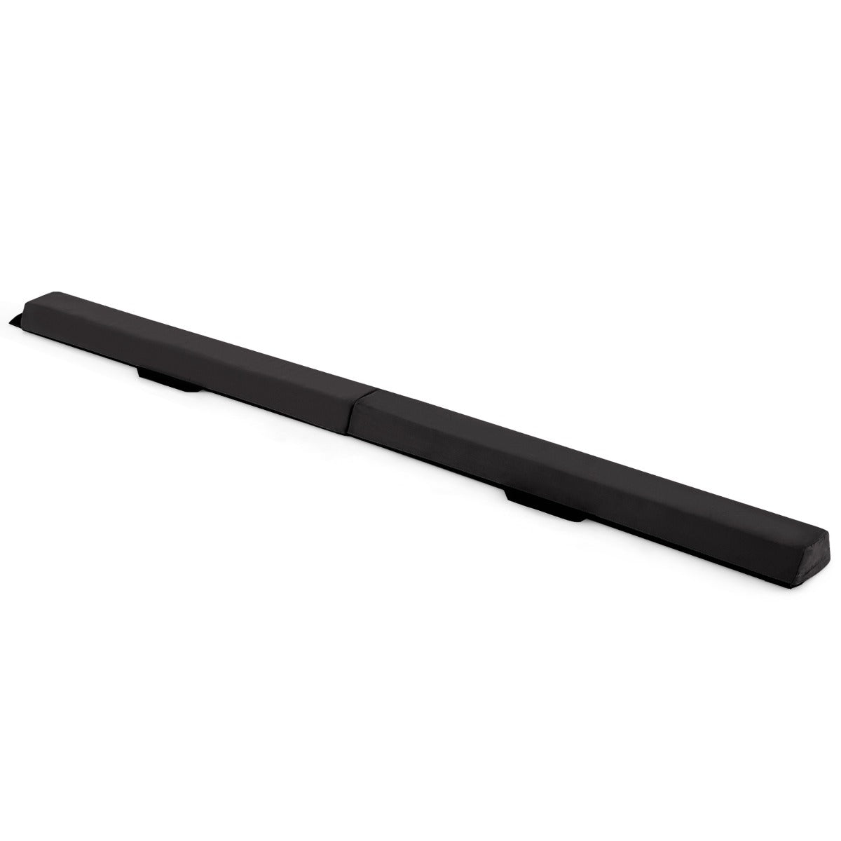 Livsk costway 210 cm opvouwbare gymnastiekbalk met antislipoppervlak zwart 1 1