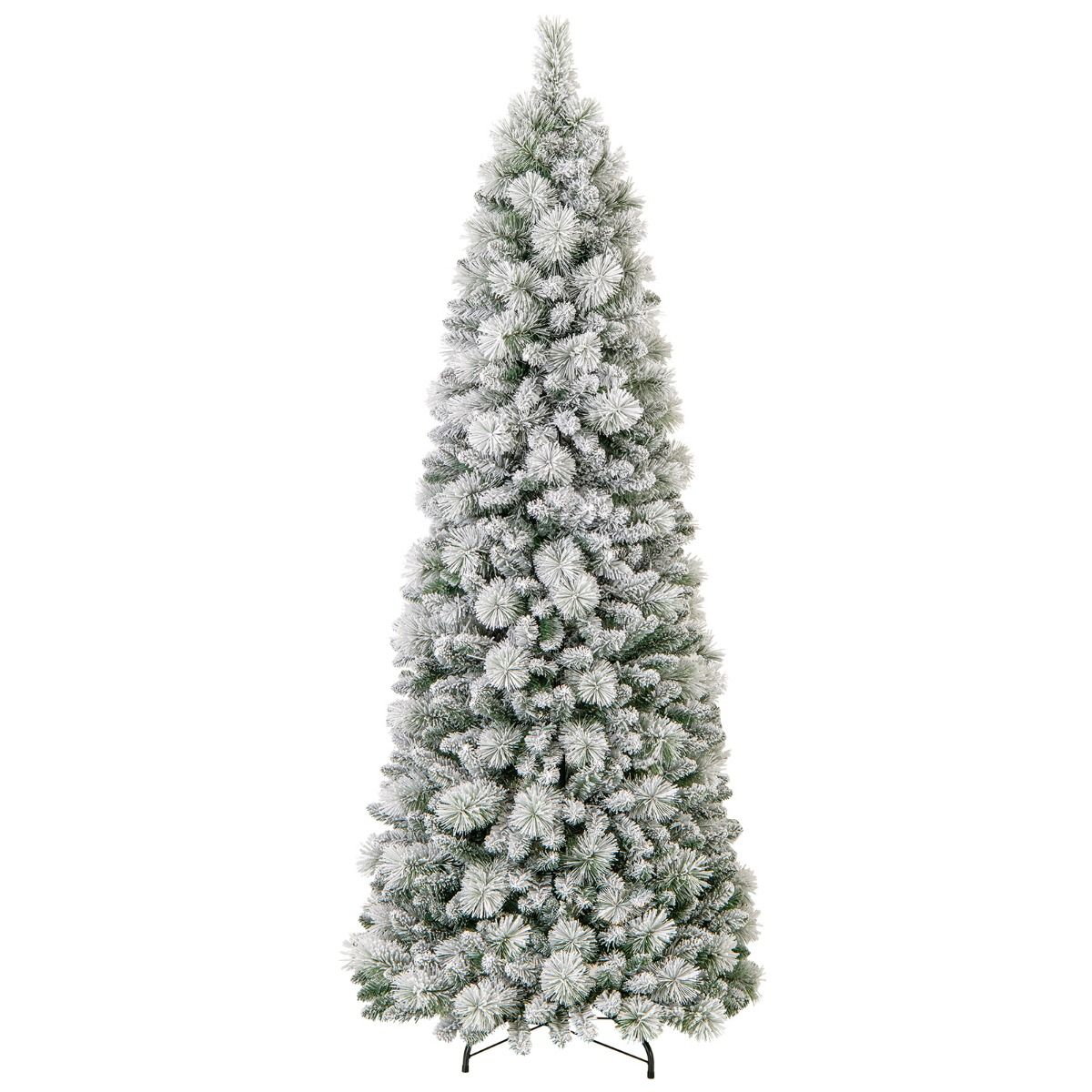 Livsk costway 210 cm pop up kerstboom en set van 3 verlichte geschenkdozen kunstmatige decoratieve boom en voorverlichte kerstversiering 1 1
