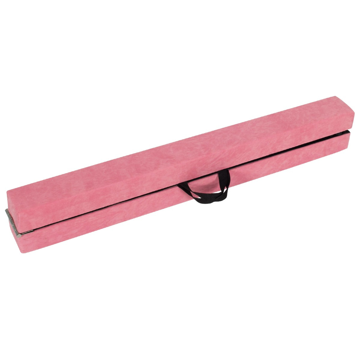 LIVSK Opvouwbare Evenwichtsbalk - EPE-schuim - Antislip Suède - Massief Houten Basis - Voor Kinderen 3-10 jaar - 240 cm - Paars