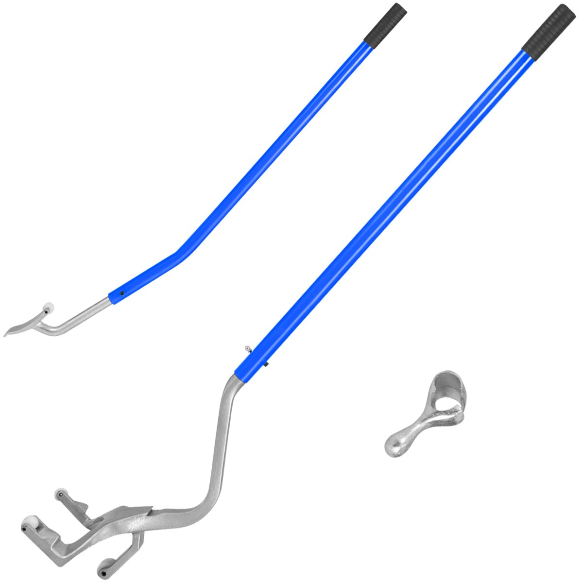 LIVSK 3-delige Bandenwisselset - Montage- en Demontagegereedschap met Hielhouder - Voor Tubeless Banden 44-62 cm - Blauw