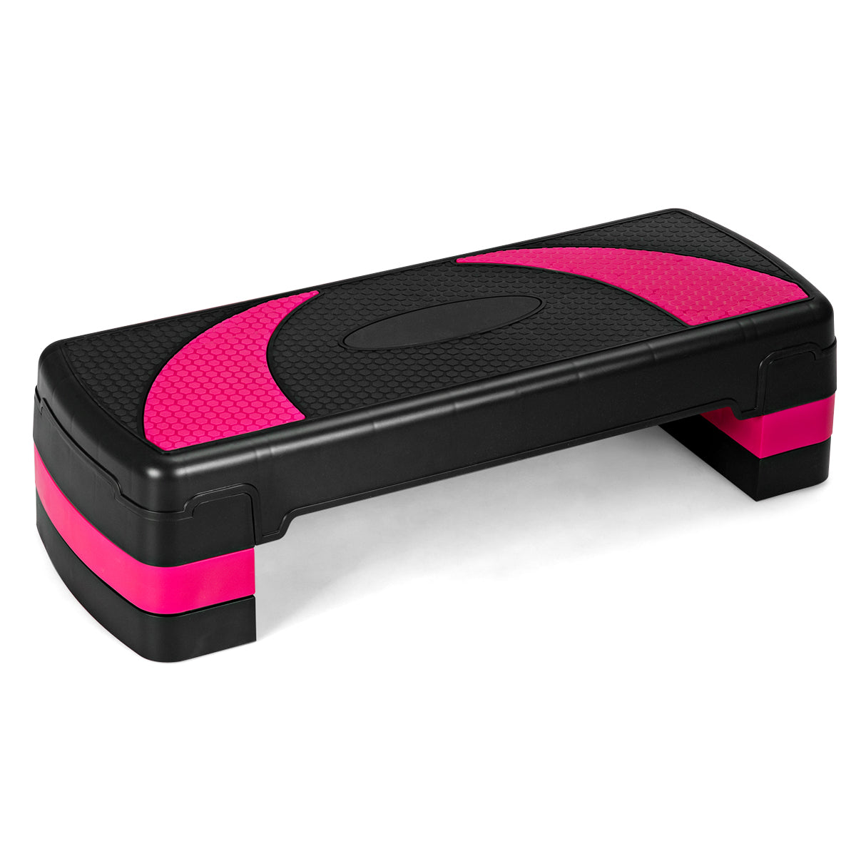 LIVSK Aërobe Stepper - Antislip Oppervlak - 3 Verstelbare Hoogtes tot 20 cm - Belastbaar tot 250 kg - Compact en Lichtgewicht -