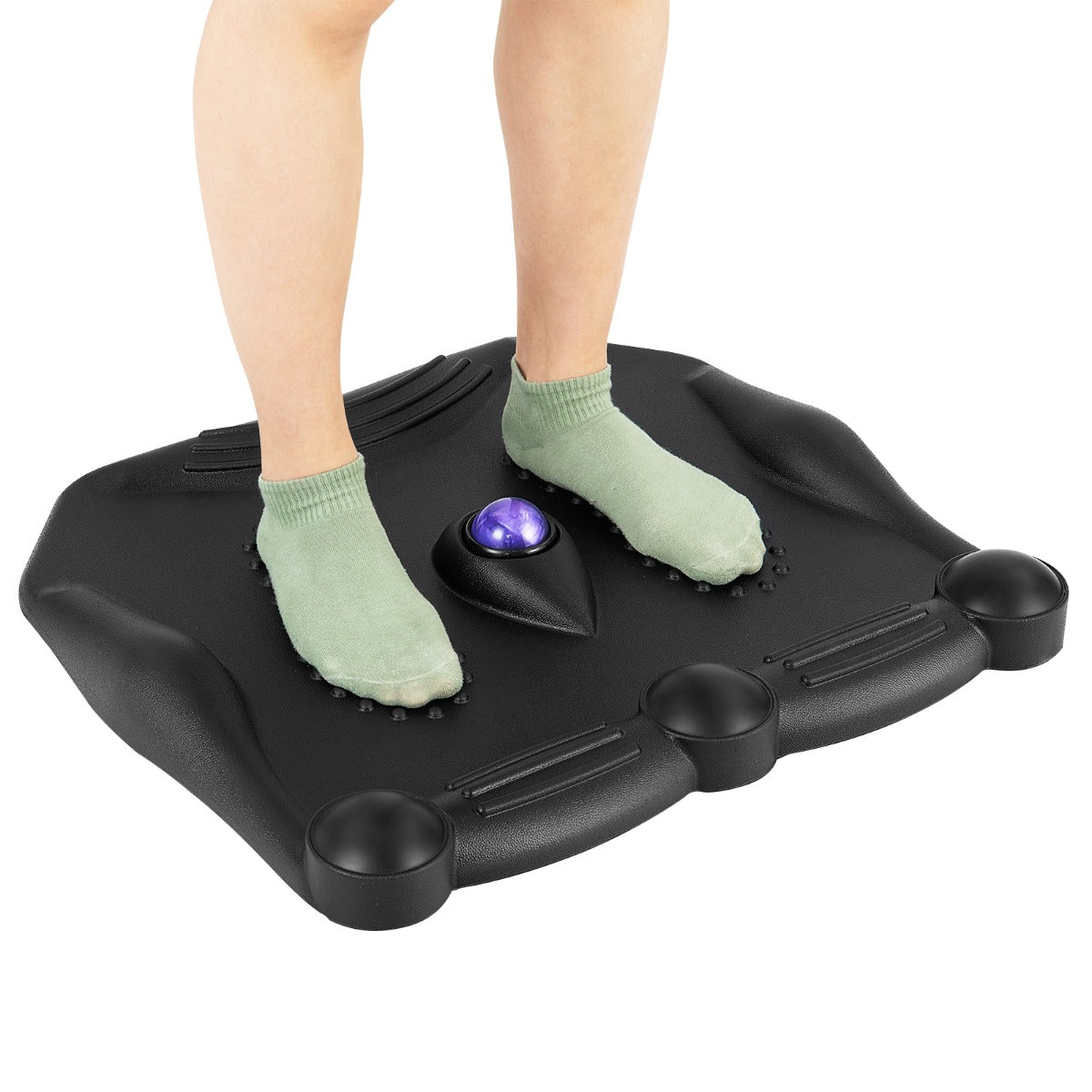LIVSK Ergonomische Anti-Vermoeidheidsmat - 360° Massagebal - Antislip - Duurzaam en Eenvoudig te Reinigen - 59,5 x 52,5 x 6,5 cm
