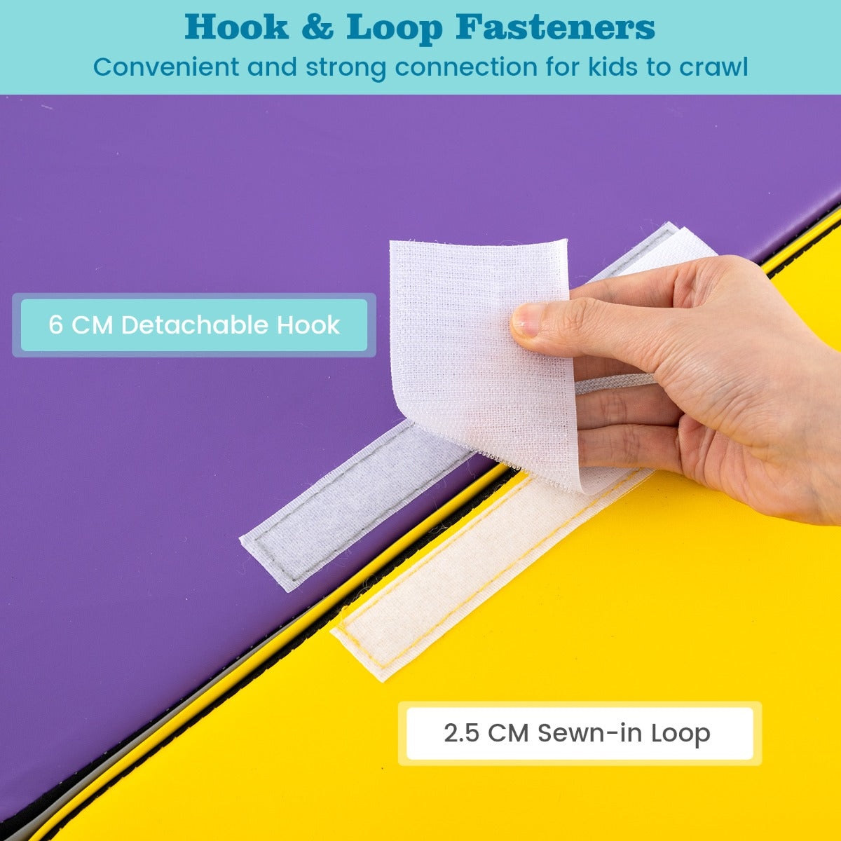 LIVSK Zachte Speelset 4-delig - Veilige Blokken met Glijbaan en Opstapje - Stimuleert Creativiteit en Ontwikkeling - Zoals