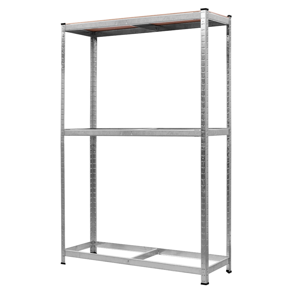 LIVSK Bandenrek - Robuuste Staalconstructie - Verstelbare Planken - Tot 795 kg - Voor 8 Banden - 120 x 40 x 180 cm - Zilver