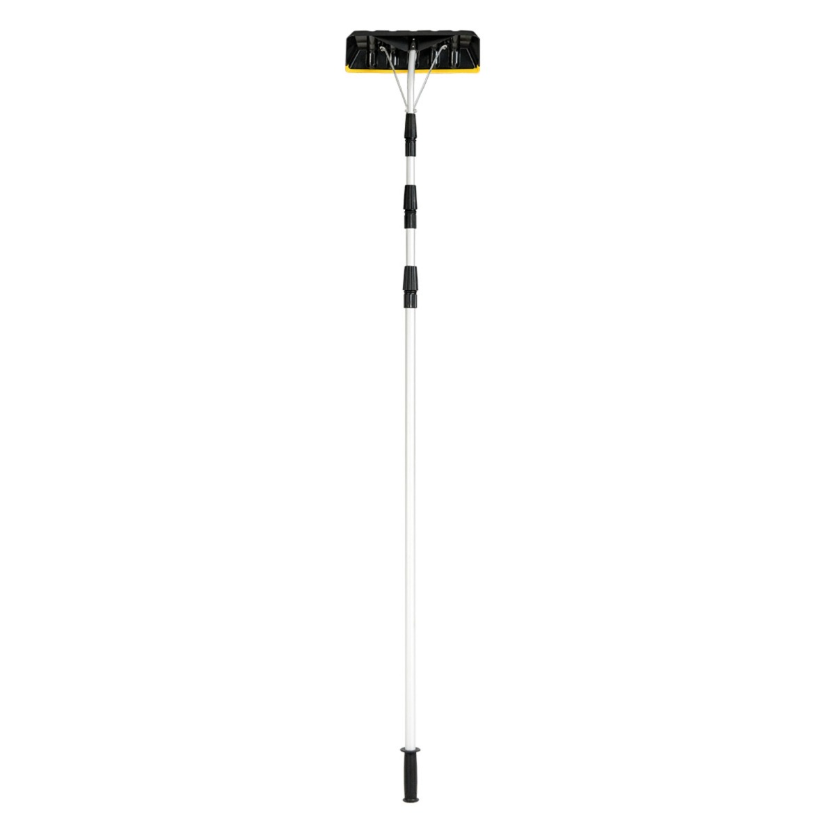 LIVSK Telescopische Sneeuwhark - Extra Breed Blad 39 x 15 cm - Verstelbaar van 2,01 m tot 6,31 m - Lichtgewicht en Antislip -