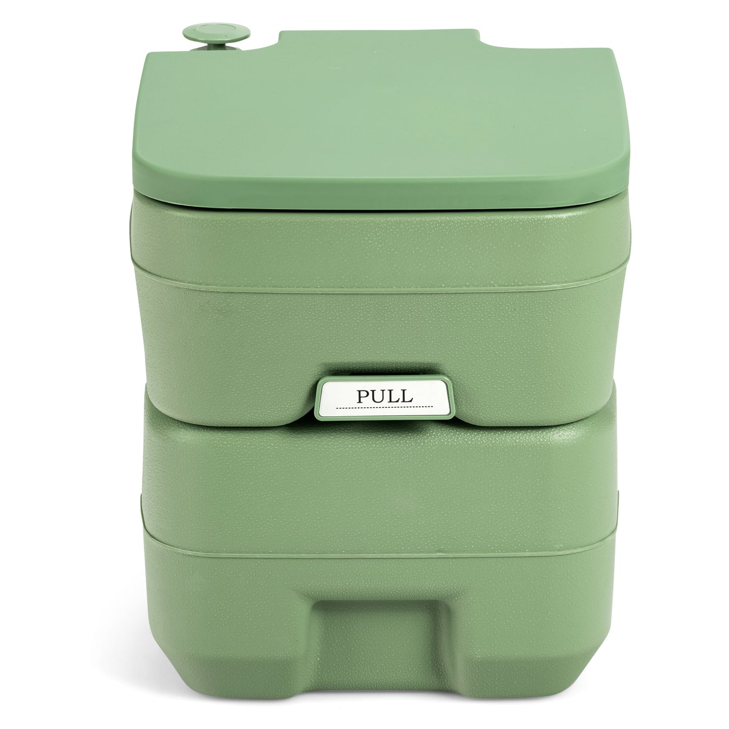 LIVSK Draagbaar Toilet - 20L Vuilwatertank - Lichtgewicht en Compact - Lekvrij Ontwerp - Voor Outdoor Avonturen - Groen
