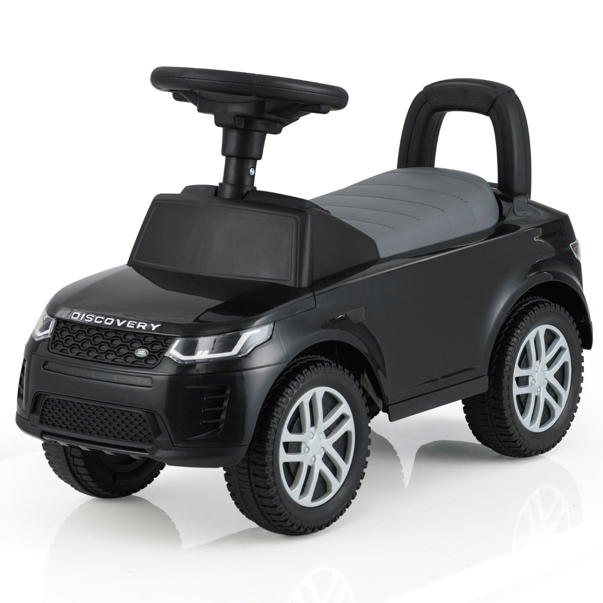 LIVSK Loopauto voor Kinderen - Glijspeelgoed met Claxon en Opbergruimte - Veilig en Stabiel - Voor 1-3 Jaar - Zwart