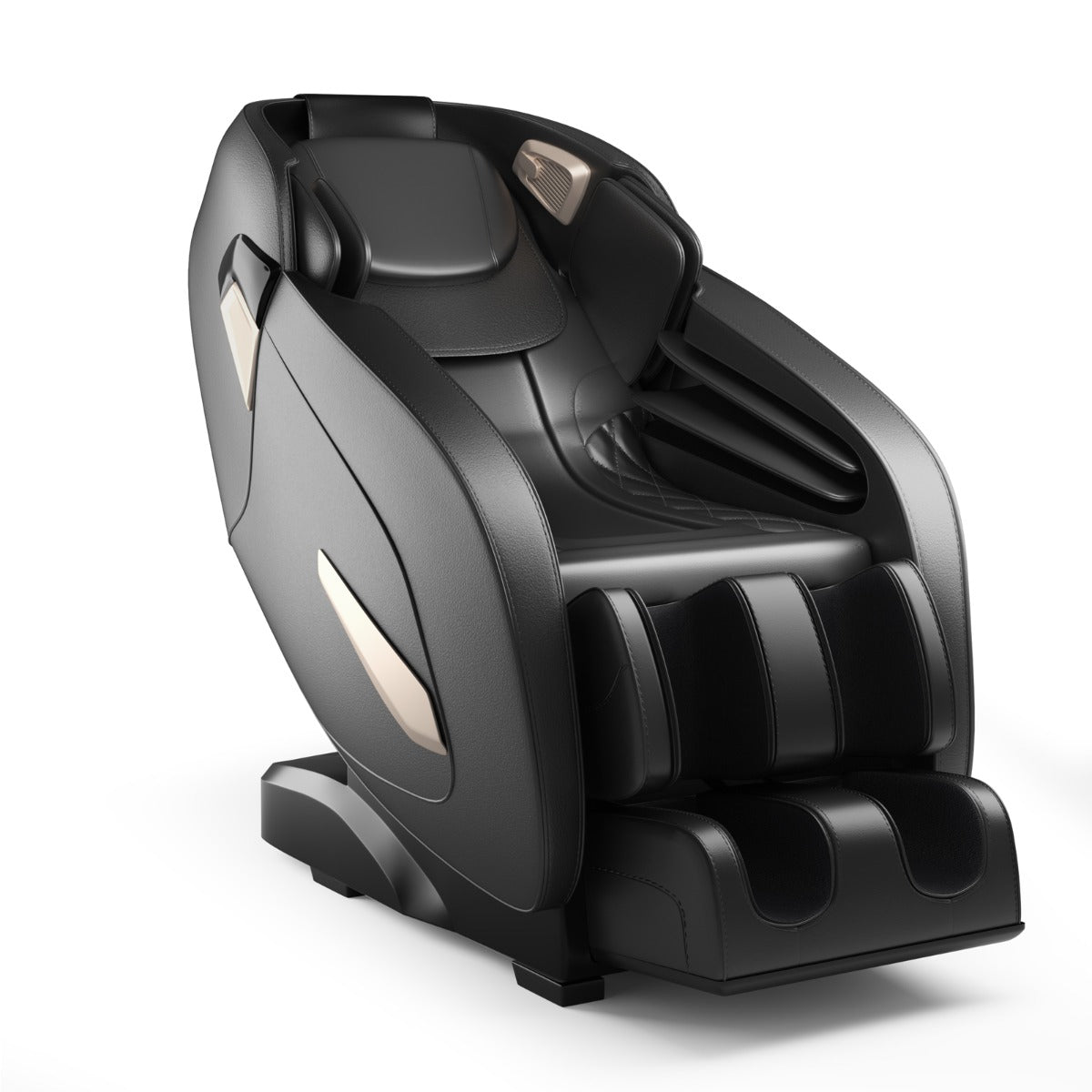 LIVSK Elektrische Massagestoel - Ergonomisch Design - Bluetooth - 12 Massageprogramma's - 32 Luchtkussens - Zwart