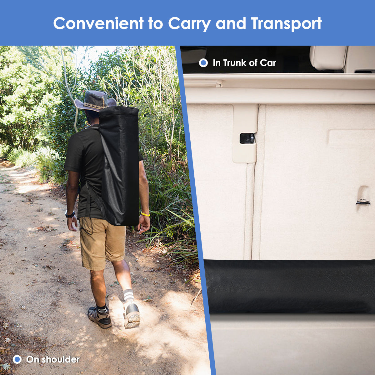 LIVSK Opvouwbare Partytent - Waterdicht & UV-bestendig - Verstelbare Stalen Poten - Inclusief Draagtas - 181 x 181 x 210 cm -