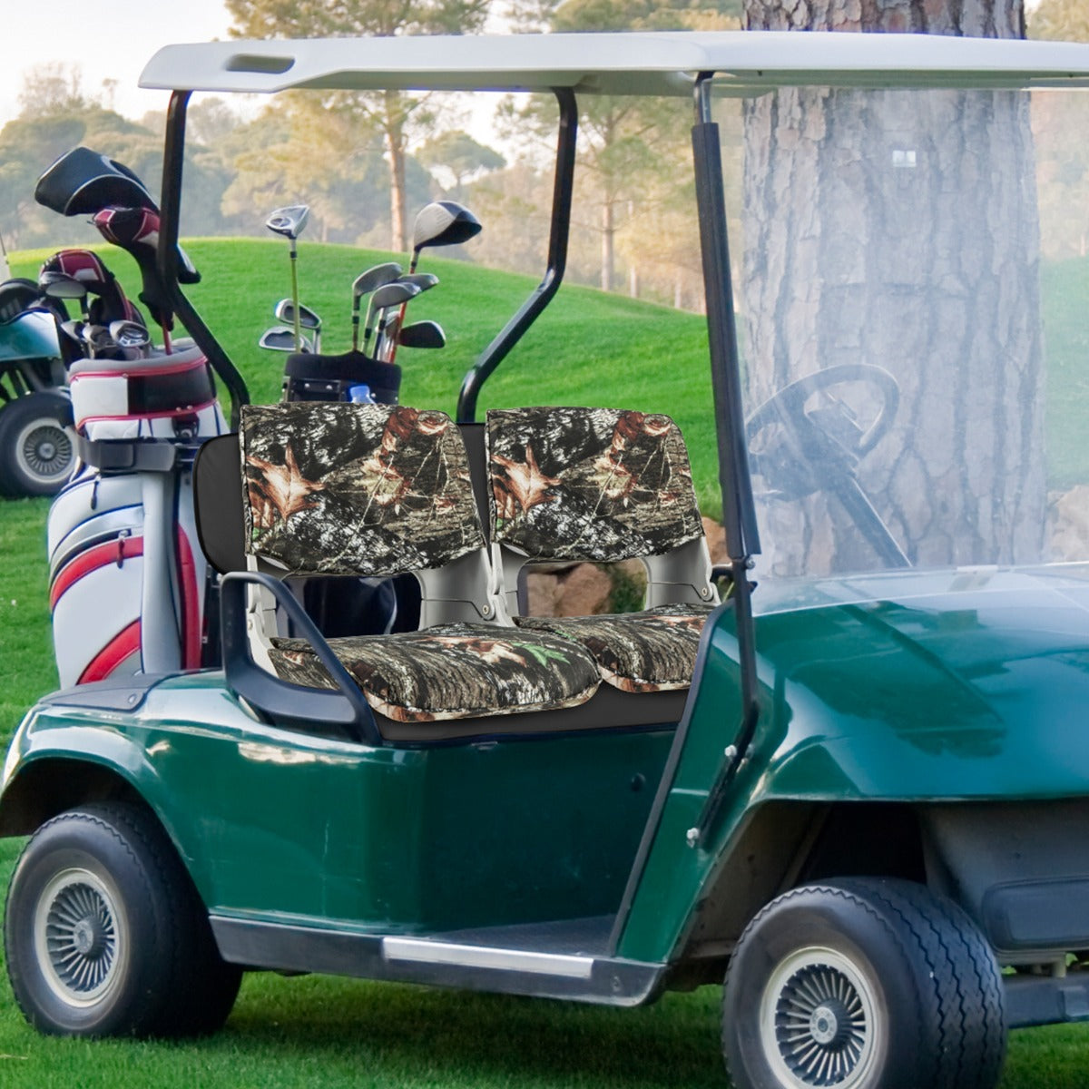 LIVSK Opvouwbare Bootstoel - Dikke Schuimvulling - Waterdichte Oxford Stof - Ergonomisch Ontwerp - Tot 150 kg - Camouflage