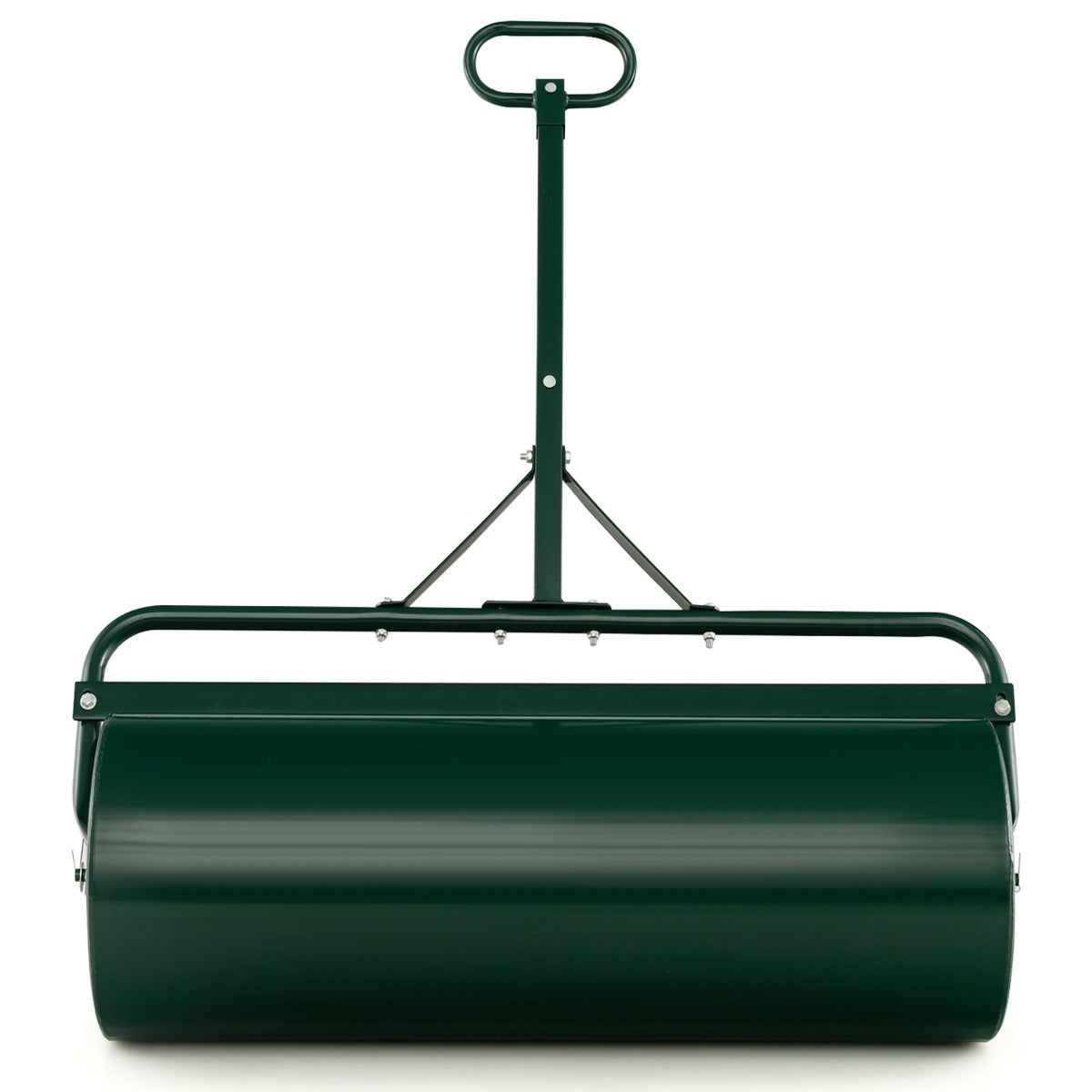 LIVSK 2-in-1 Multifunctionele Gazonwals - Robuust Metalen Frame - Vulbaar met 113 Liter Water/Zand - Afneembaar Handvat -