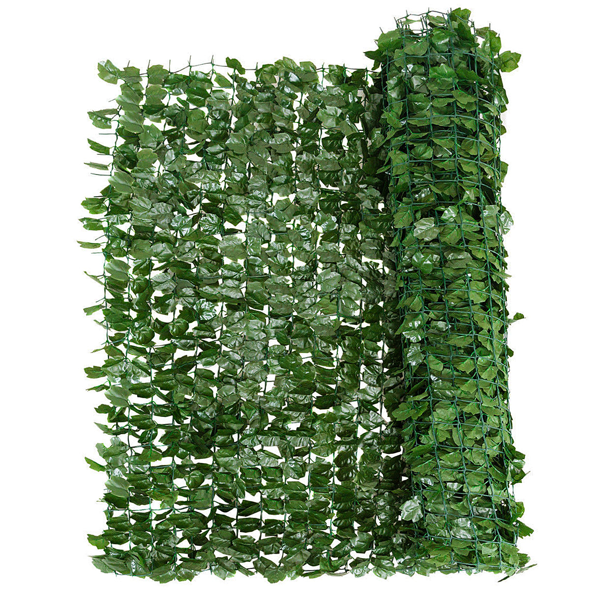 LIVSK Kunstklimophek - Natuurlijke uitstraling - Eenvoudige montage - Privacy en uv-bestendig - 150 x 240 cm - Groen