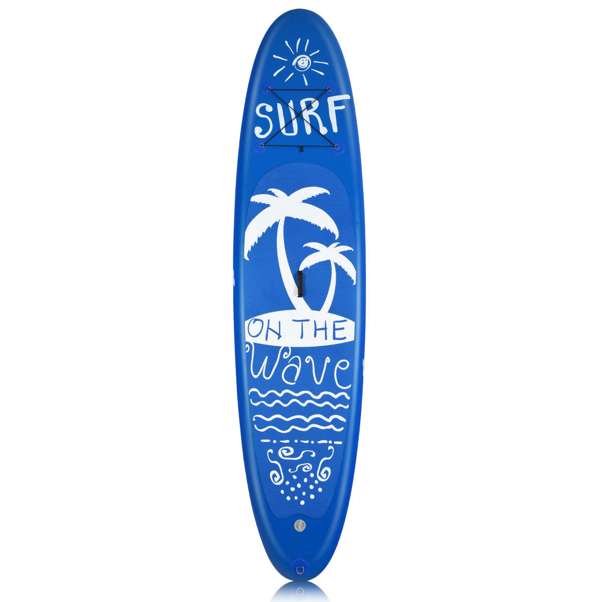 LIVSK Opblaasbaar Stand-Up Paddleboard - Antislip - Verstelbare Peddel - Lichtgewicht met Rugzak - Draagvermogen tot 130 kg -