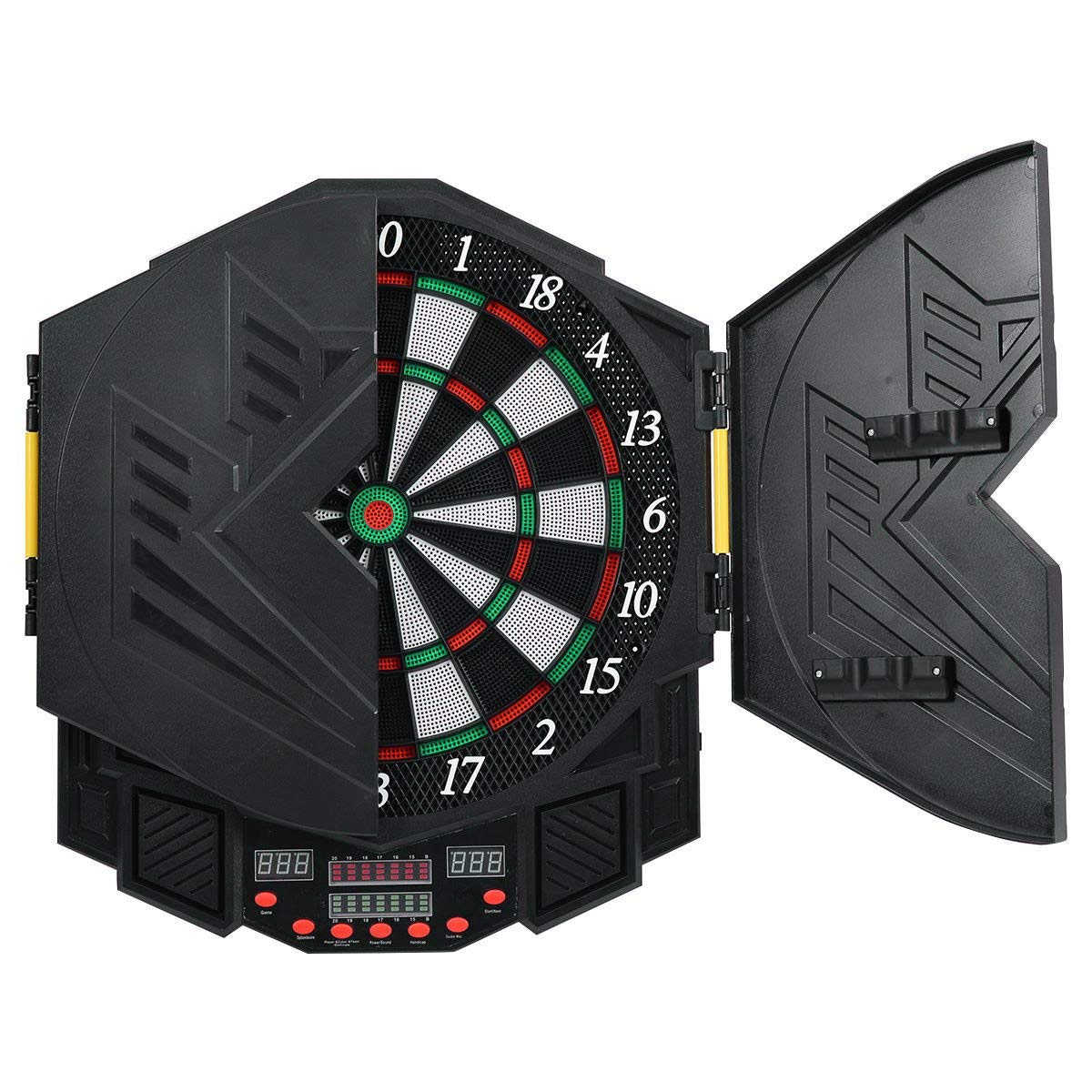 LIVSK Professionele Elektronische Dartbord Set - 27 Spellen - 216 Variaties - Automatische Scoring - Inclusief 12 Darts - 47 x