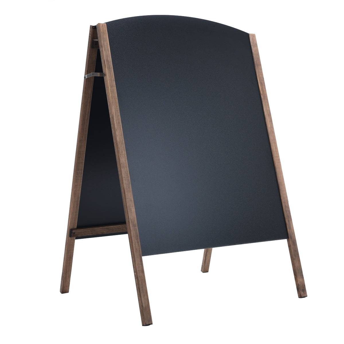 LIVSK Dubbelzijdig A-frame Stoepbord - Opvouwbaar - Hoogwaardig Grenenhout - Voor Menu's en Reclame - 65 x 60 x 97 cm - Zoals