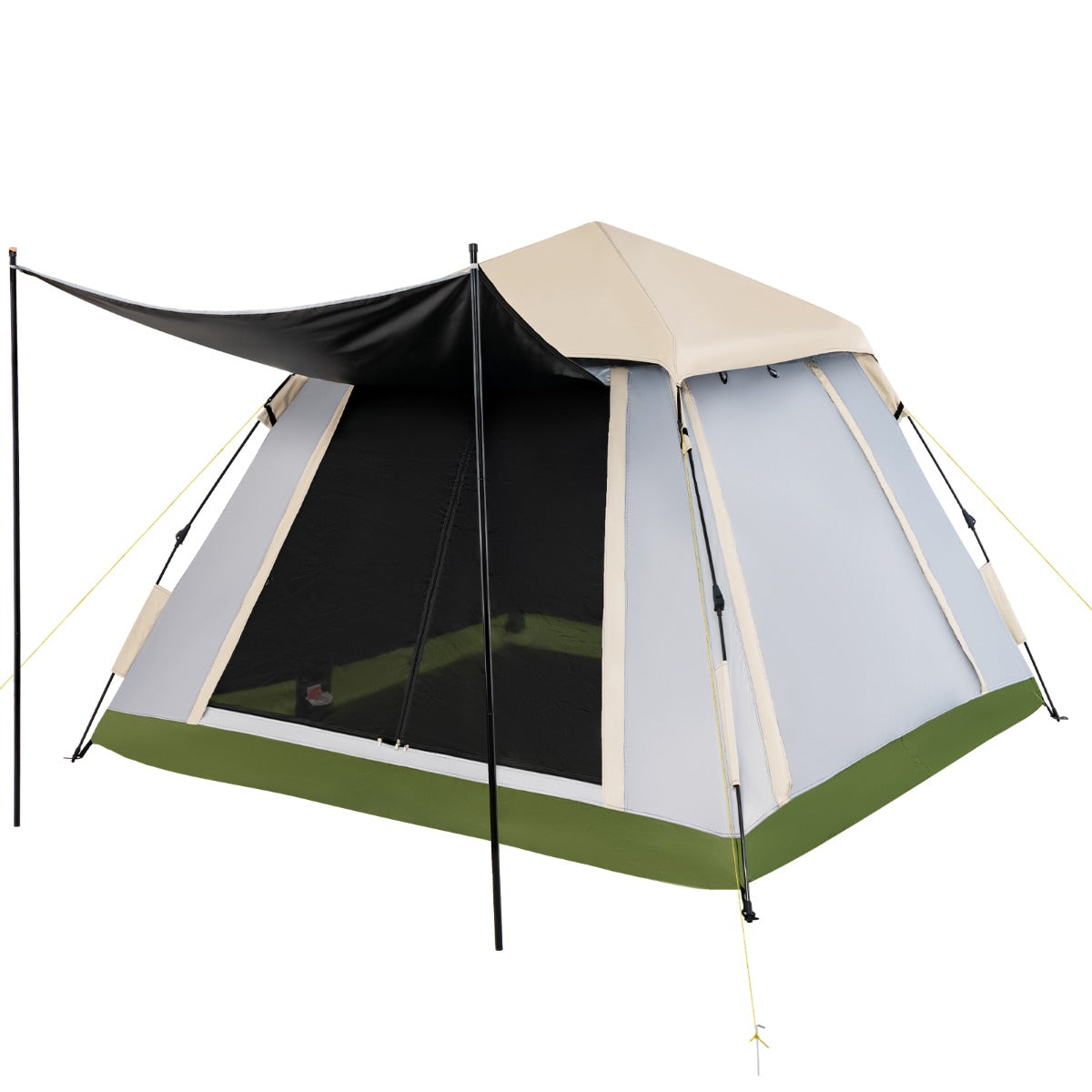 Livsk costway snel op te zetten pop up tent met afneembare luifel twee gaasramen en twee deuren met ritssluiting inclusief draagtas 1 1