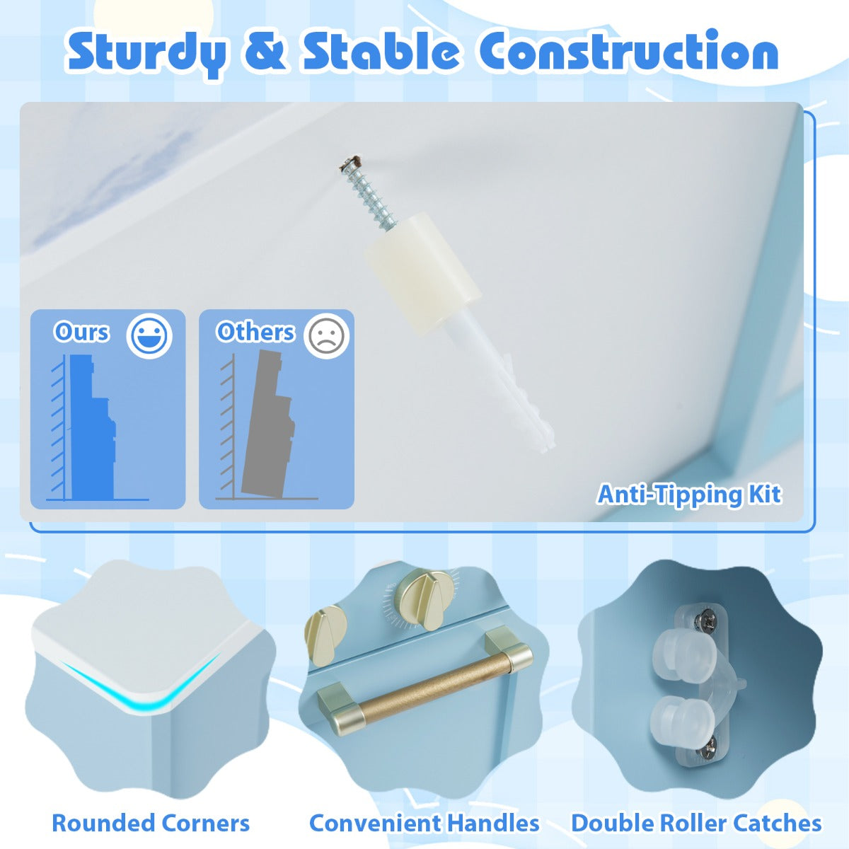 Livsk costway speelkeuken voor kinderen speelgoedkeuken voor kinderen met kookplaat 5 1