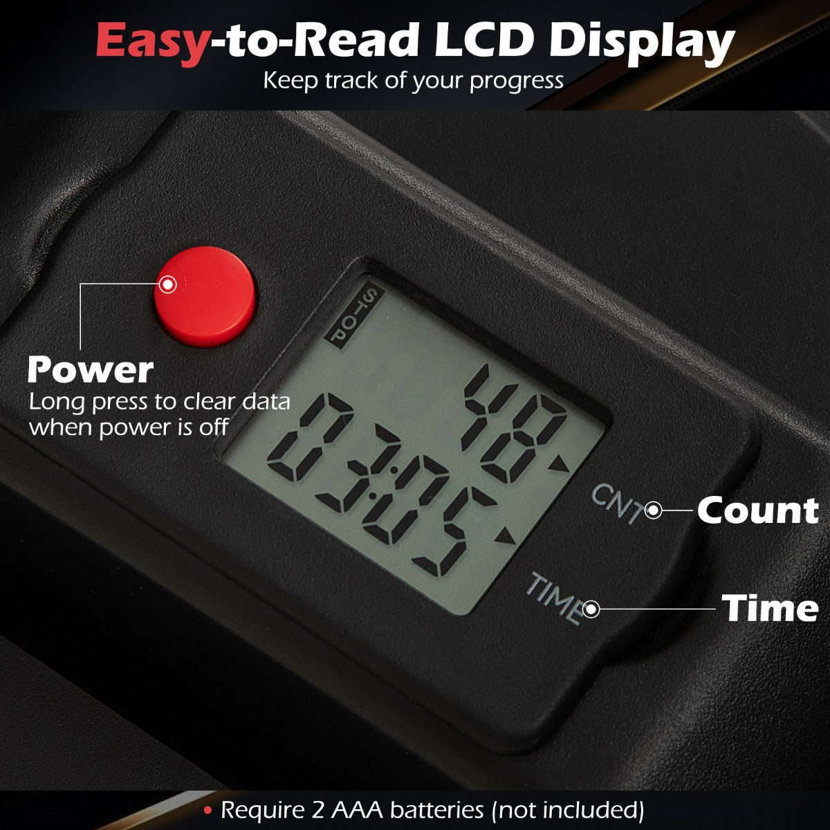 LIVSK Twist Stepper - 360° Draaibeweging - Verstelbaar Stuur - Hydraulische Weerstand - LCD-Display - Tot 136 kg - Zwart