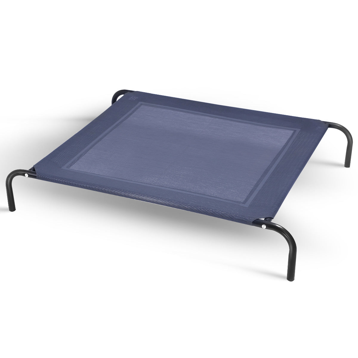 LIVSK Verhoogd Hondenbed - Ademend en Waterdicht - Ondersteunend Platform - Stabiele Structuur - Tot 40 kg - Grijs