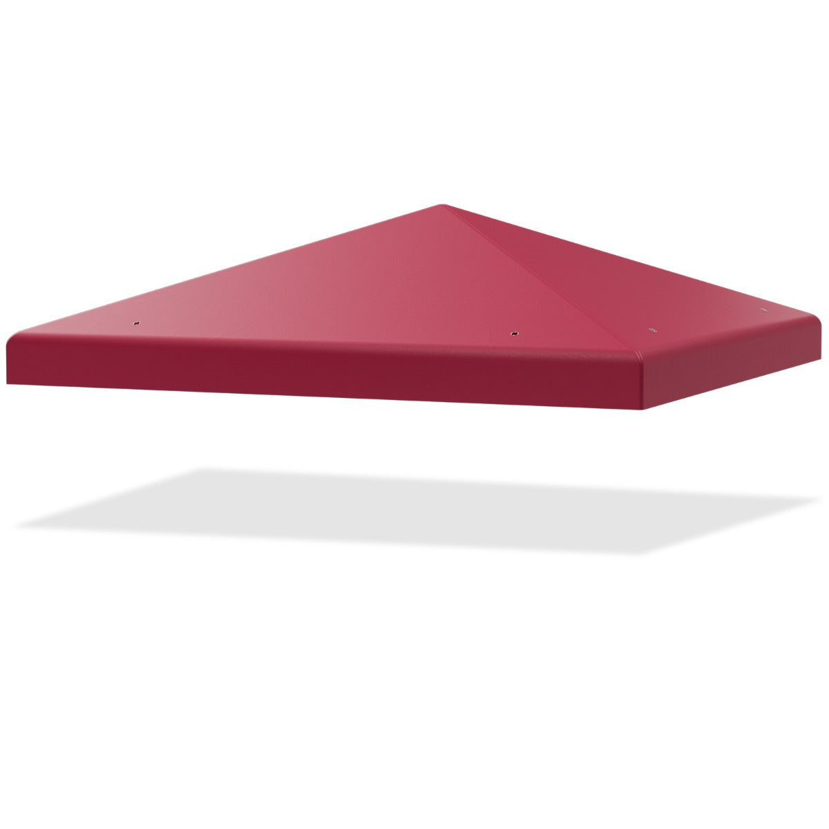 LIVSK Luifel Hoes Vervangend Dak - 300 x 300 cm - Waterdicht en Hittebestendig - Stevige Constructie - Bordeaux