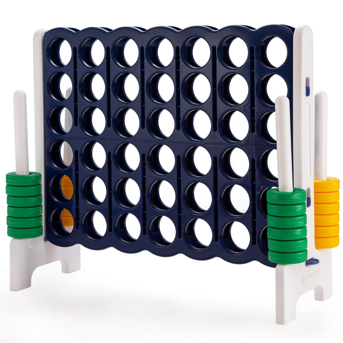 LIVSK 4-winnende spelset - Educatief en leuk voor het gezin - Duurzaam en veilig - Lichtgewicht - 120 x 42 x 104 cm - Groen