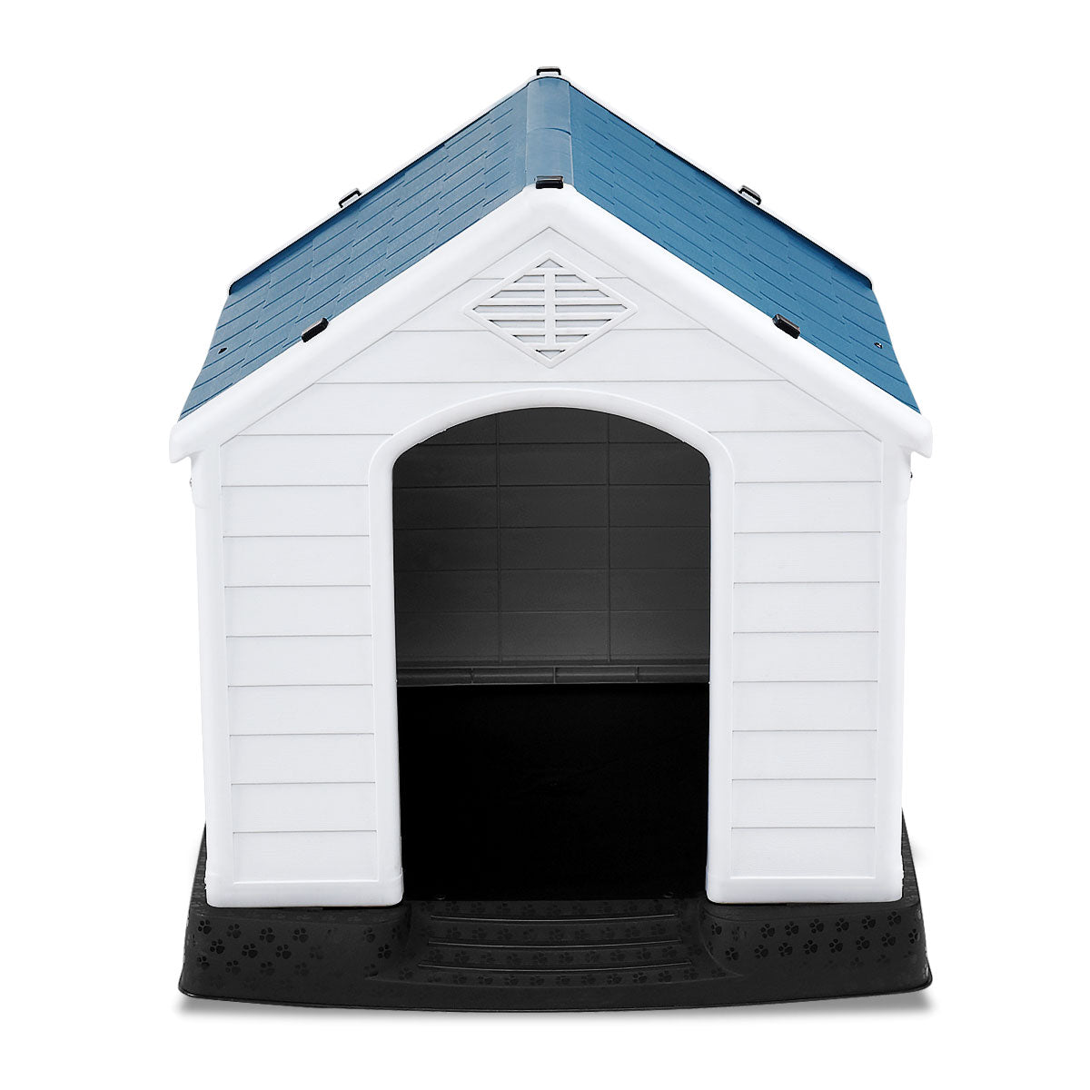 LIVSK Waterdicht Hondenhok van PP - Ruime Binnenruimte - Thermische Balans - Lichtgewicht - Eenvoudig te Reinigen - 69 x 64 x 71