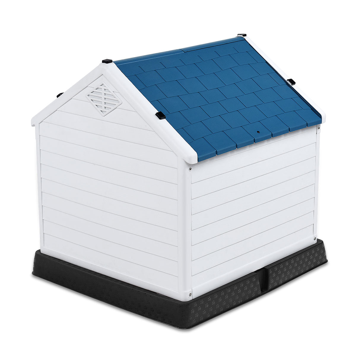 LIVSK Waterdicht Hondenhok van PP - Ruime Binnenruimte - Thermische Balans - Lichtgewicht - Eenvoudig te Reinigen - 69 x 64 x 71