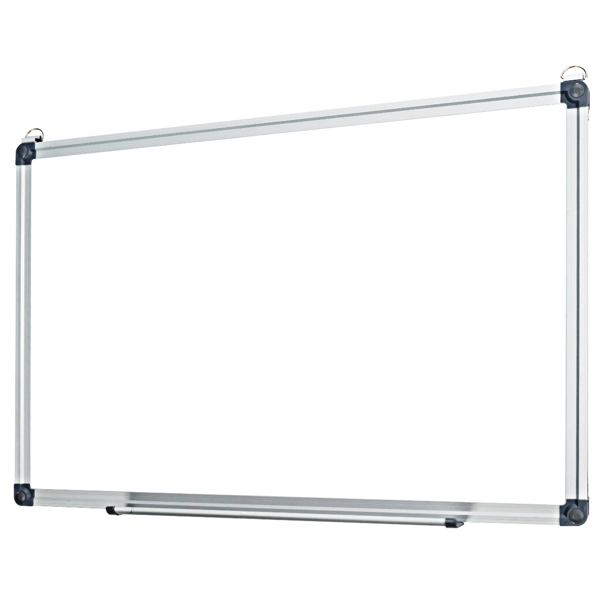 LIVSK Magnetisch Whiteboard 50 x 35 cm - Krasbestendig - Aluminium Frame - Multifunctioneel voor Thuis, School, Kantoor - Wit