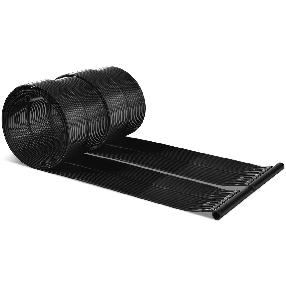 LIVSK Zonnepaneel Zwembadverwarming - 2 Zonnepanelen van 6 x 0,75 m - Complete Verbindingsset - Voor Bovengrondse en Ingebedde