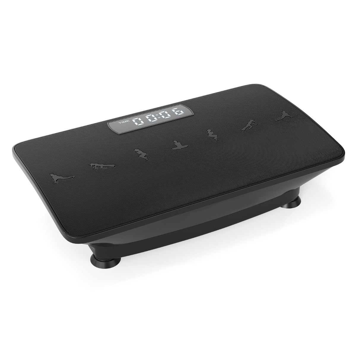 LIVSK Trilplaat - 10 Snelheidsniveaus - Bluetooth & Afstandsbediening - Compact & Stabiel - Zwart/Grijs