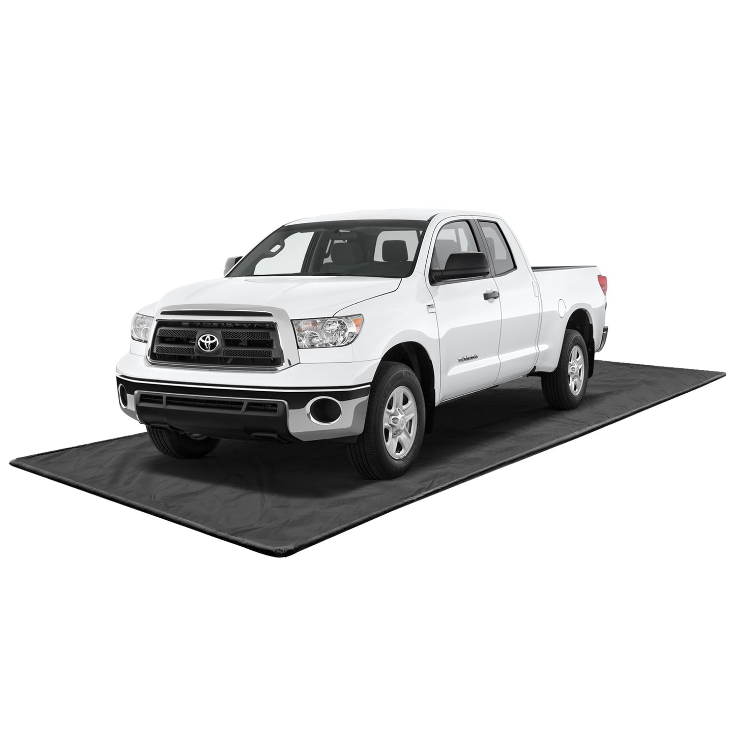 Costway Garage mat Auto 670 x 275 cm Olie mat Garage Olie Opvangmat Antislip & Waterdicht Zwart