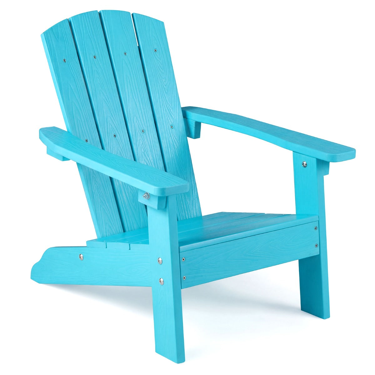 LIVSK Adirondack-stoel voor Kinderen - Weerbestendig HIPS-kunststof - Ergonomische Rugleuning - Voor Binnen en Buiten -