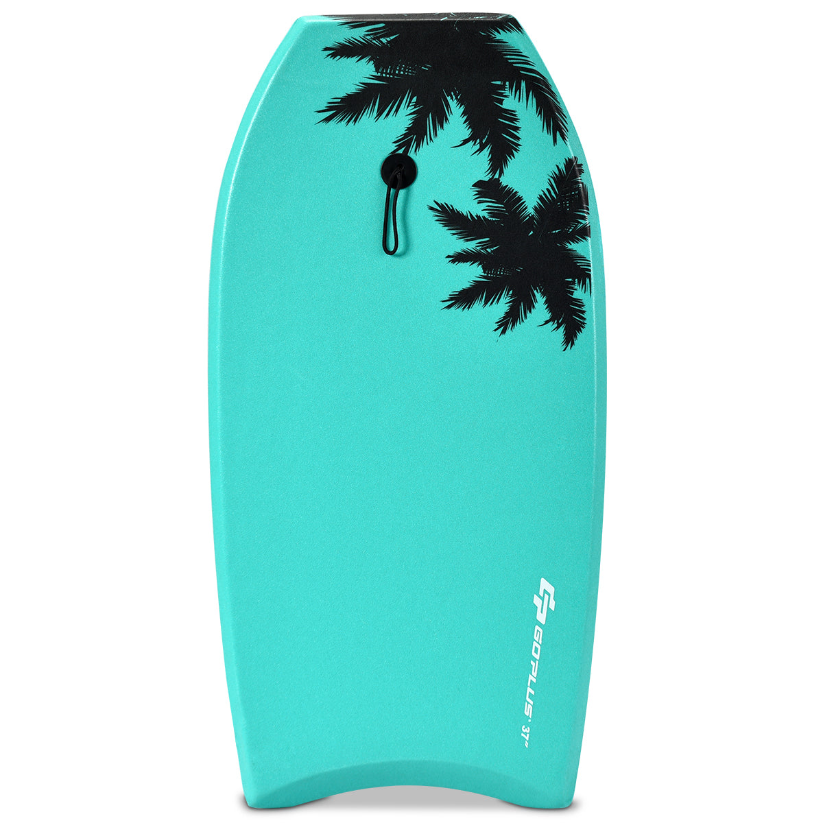 LIVSK Bodyboard - Hoogwaardige EPS-kern - Inclusief Riem en Polskoord - Lichtgewicht en Duurzaam - 94 x 47 x 5,5 cm - Groen