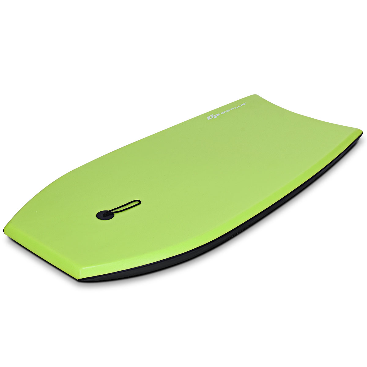 LIVSK Bodyboard - Lichtgewicht EPS-kern - XPE-dek - Halvemaanvormig Ontwerp - Voor Kinderen en Volwassenen - Groen