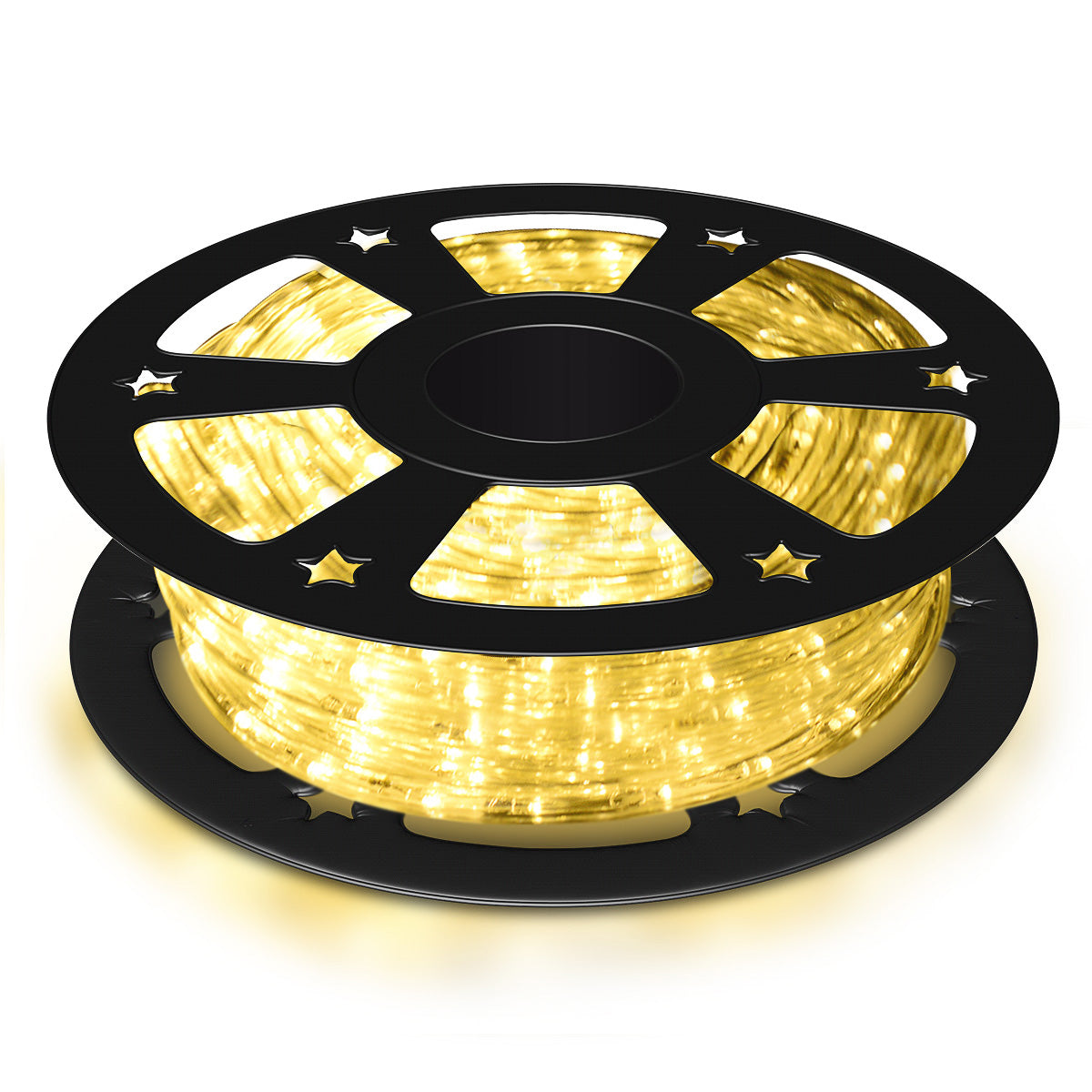 LIVSK 10M Touwlamp met 360 LED's - Flexibel en Weerbestendig - Voor Binnen en Buiten - Warm Wit