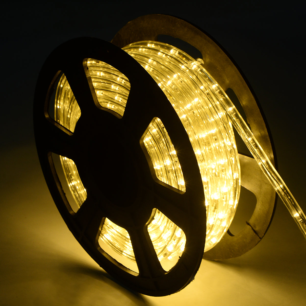 LIVSK 10M Touwlamp met 360 LED's - Flexibel en Weerbestendig - Voor Binnen en Buiten - Warm Wit
