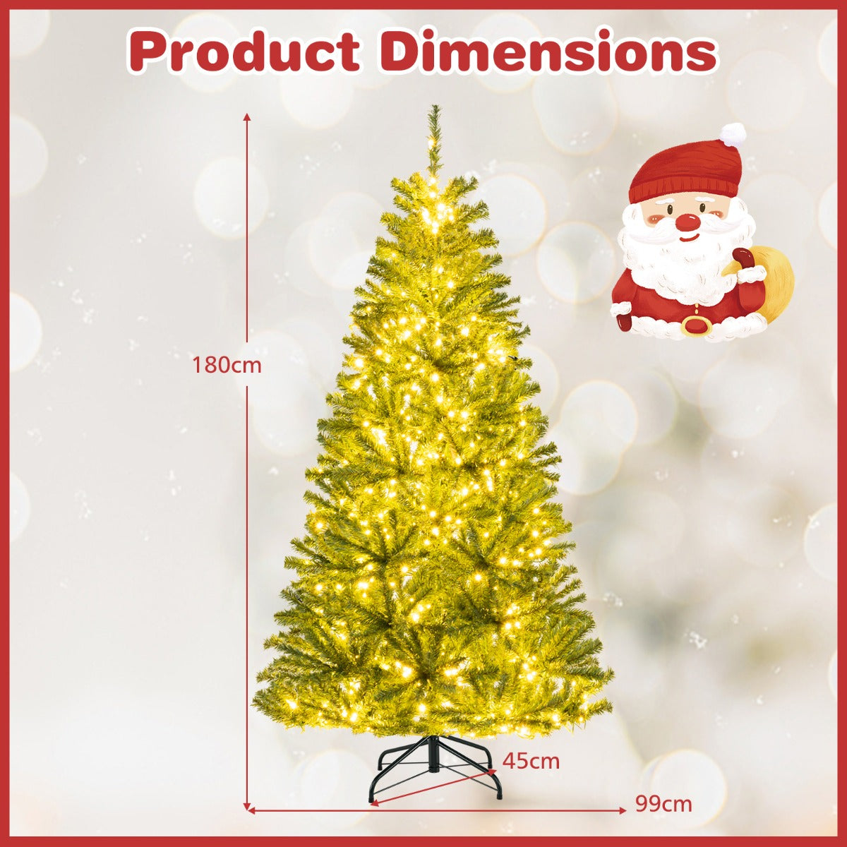 LIVSK Verlichte Kunstkerstboom - 680 Takpunten - 700 LED - lampen met Afstandsbediening - Eenvoudige Montage - Duurzaam PVC