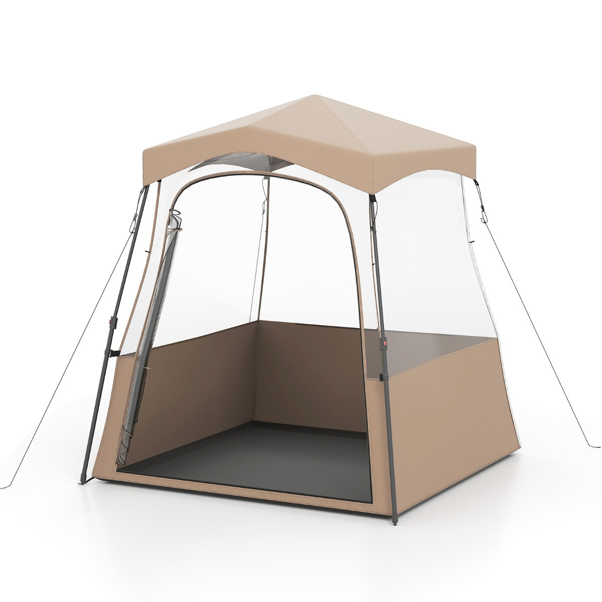 LIVSK Kampeertent Waterdicht - Hoogwaardig Oxford - Materiaal - Inclusief Draagtas en Accessoires - Voor Diverse Activiteiten