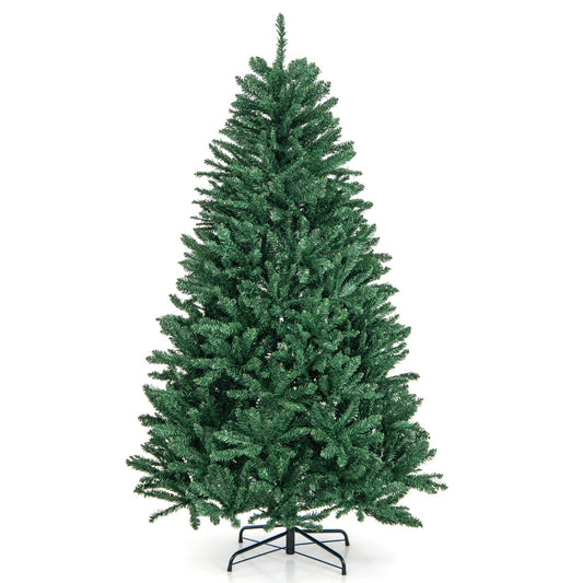 LIVSK Kunstkerstboom 180 cm - 1355 Takken - Scharnierende Constructie - Stevige Standaard - Groen