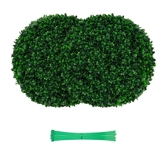 LIVSK Kunstmatige Buxusbollen - 52 cm - Realistische Topiary - UV-bestendig - Eenvoudige Installatie - Voor Bruiloft - Groen
