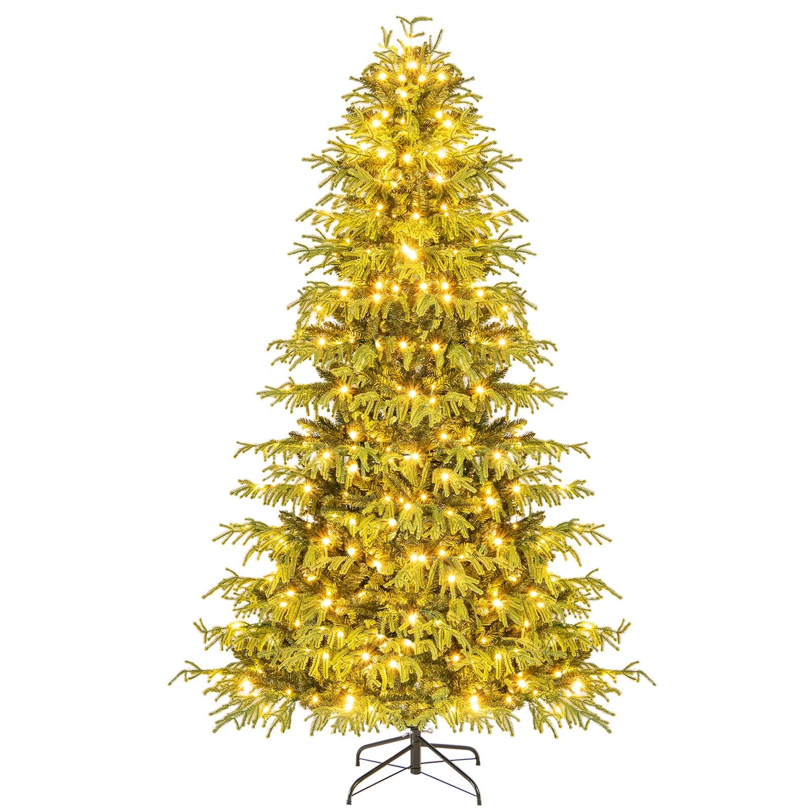 LIVSK Kunstkerstboom met Verlichting - Dennenboom - 210 cm - Groen