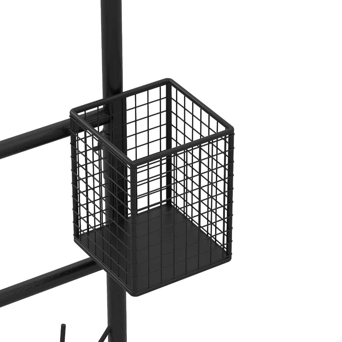 Livsk costway 213 cm tuinpaviljoen voederstation stevige tuinboog met waterbak gaasbakje vetdispenser en ophangset metalen boog zwart 5