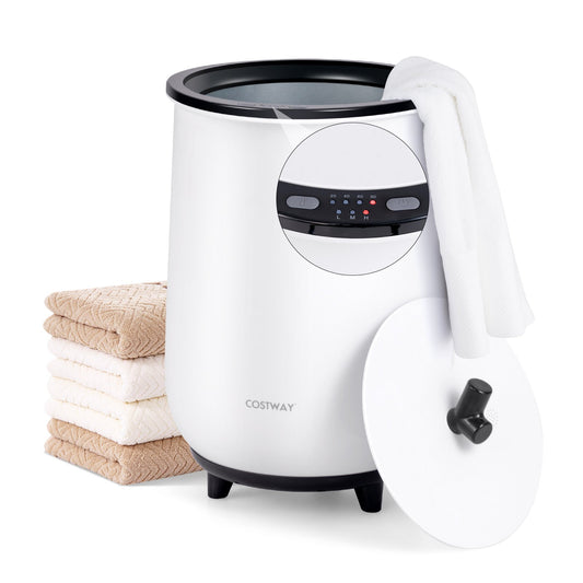 LIVSK Handdoekwarmer-emmer - 23 liter - Snelle opwarming - 3 Instellingen - Timerfunctie - Geurplaatje - Zwart
