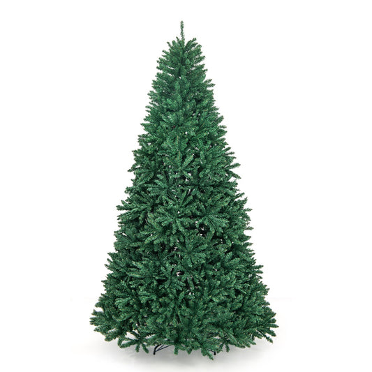 LIVSK Kunstkerstboom 270 cm - 3594 Takpunten - Brandveilig PVC - Stabiele Metalen Standaard - Opvouwbaar - Groen